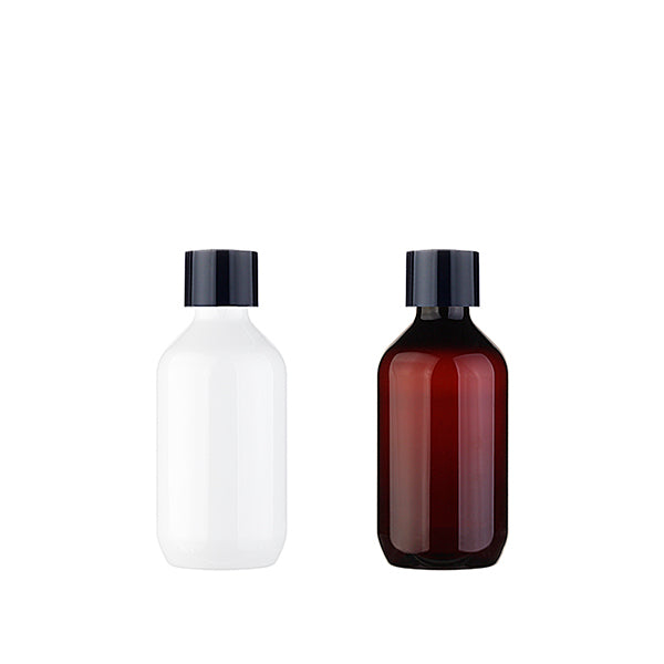 L) 中栓付スクリューキャップボトル(二重キャップ) CAS200ml_PET