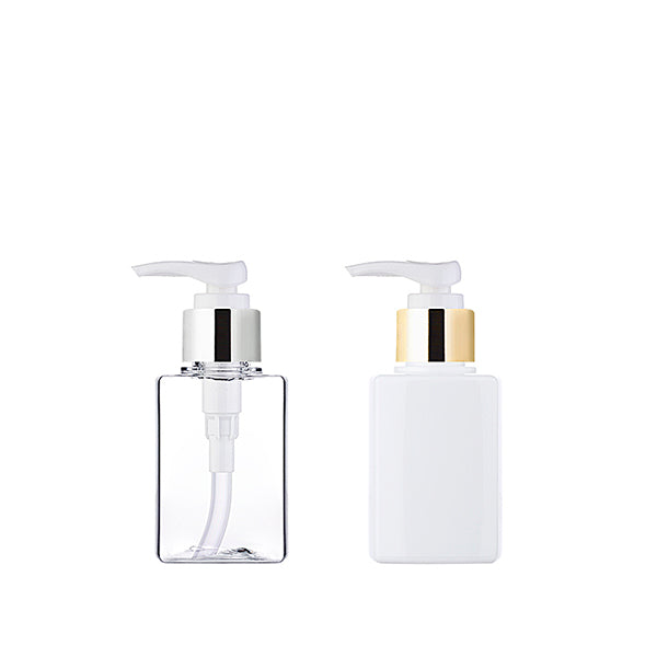 L) 金冠・銀冠ポンプボトル(角型/Dタイプ) S125ml_PET