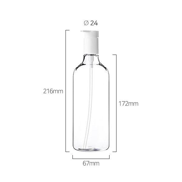 L) ジェルポンプボトル360 CW500ml_PET