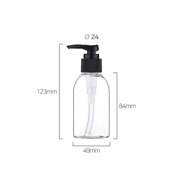 L) ポンプボトル(Dタイプ) CC120ml_PET