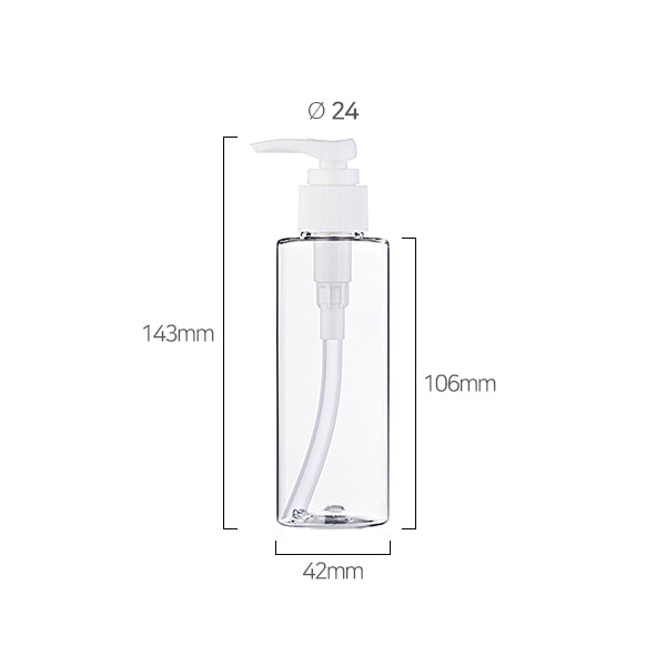 L) ポンプボトル(Dタイプ) C120ml_PET