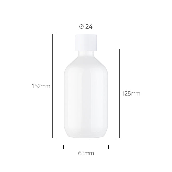 L) 中栓付スクリューキャップボトル(二重キャップ) CAS300ml_PET