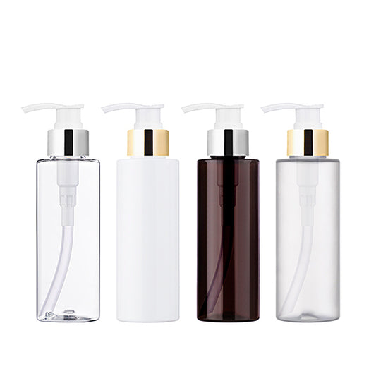 L) 金冠・銀冠ポンプボトル(Bタイプ) C120ml_PET - YOKIプラザ - 化粧品容器
