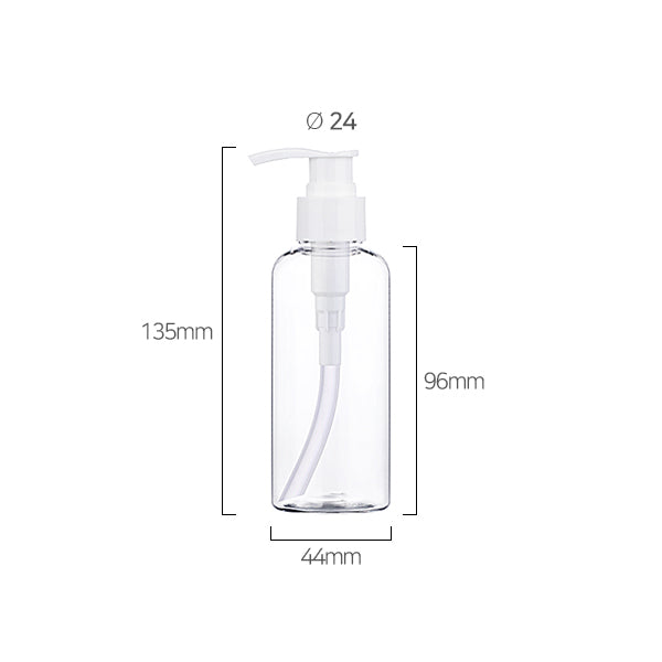L) ポンプボトル(Bタイプ) CR120ml_PET
