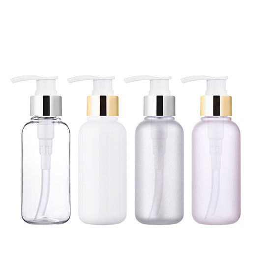 L) 金冠・銀冠ポンプボトル(Bタイプ) CR125ml_PET - YOKIプラザ - 化粧品容器