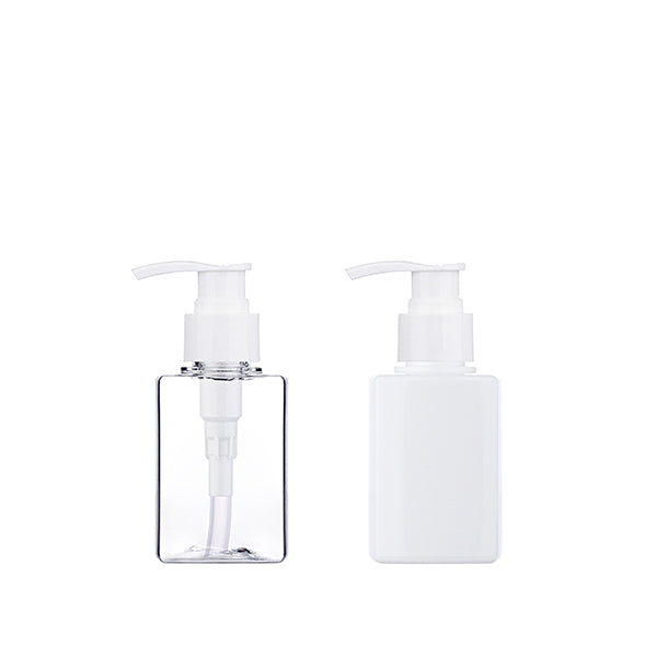 L) ポンプボトル(角型/Bタイプ) S125ml_PET