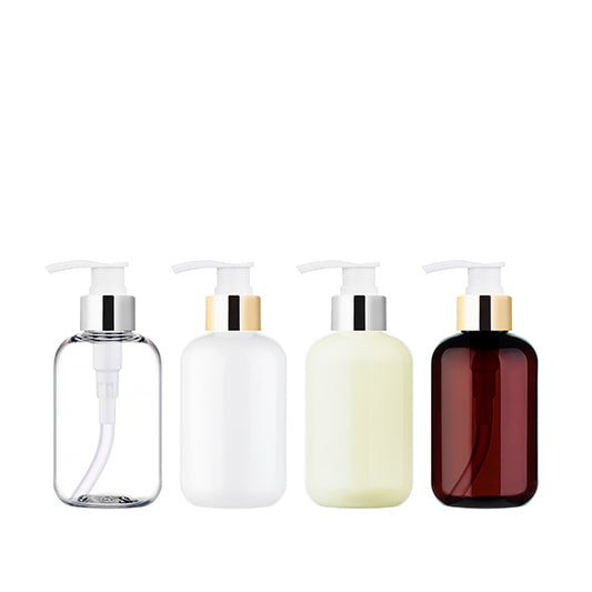 L) 金冠・銀冠ポンプボトル(Bタイプ) CO150ml_PET - YOKIプラザ - 化粧品容器