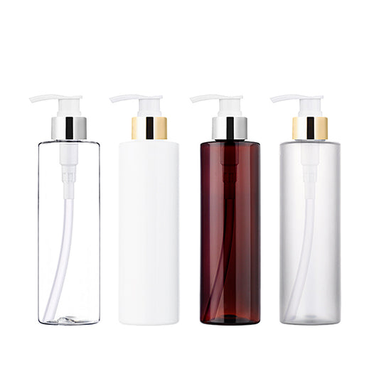 L) 金冠・銀冠ポンプボトル(Bタイプ) C200ml_PET - YOKIプラザ - 化粧品容器