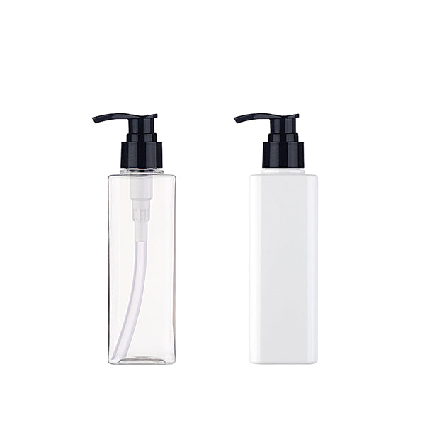 L) ポンプボトル(Bタイプ/角型) S200ml_PET