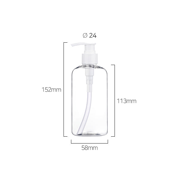 L) ポンプボトル(Bタイプ) CR250ml_PET