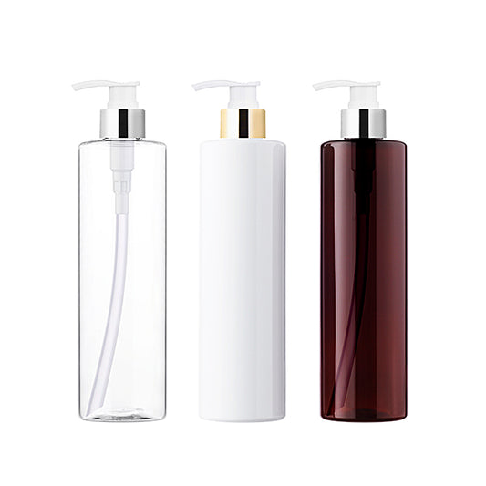 L) 金冠・銀冠ポンプボトル(Bタイプ) CL300ml_PET - YOKIプラザ - 化粧品容器