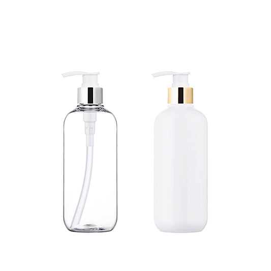 L) 金冠・銀冠ポンプボトル(Bタイプ) CRR300ml_PET - YOKIプラザ - 化粧品容器