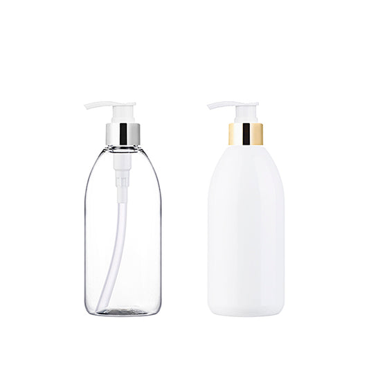 L) 金冠・銀冠ポンプボトル(Bタイプ) CD300ml_PET - YOKIプラザ - 化粧品容器