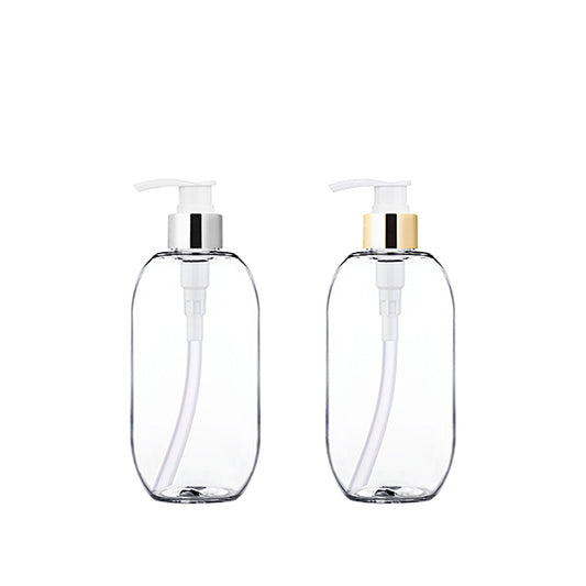 L) 金冠・銀冠ポンプボトル(Bタイプ) RR300ml_PET - YOKIプラザ - 化粧品容器