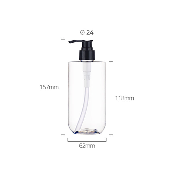 L) ポンプボトル(Bタイプ) CU300ml_PET