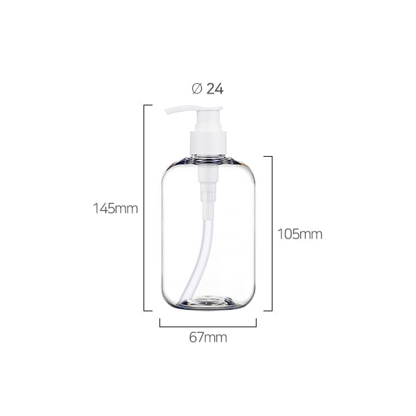 L) ポンプボトル(Bタイプ) CO300ml_PET