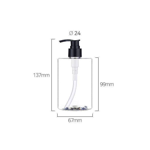 L) ポンプボトル(Bタイプ) CS300ml_PET