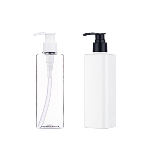L) ポンプボトル(Bタイプ/角型) S300ml_PET