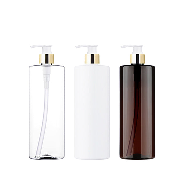 L) 金冠・銀冠ポンプボトル(Bタイプ) CL500ml_PET