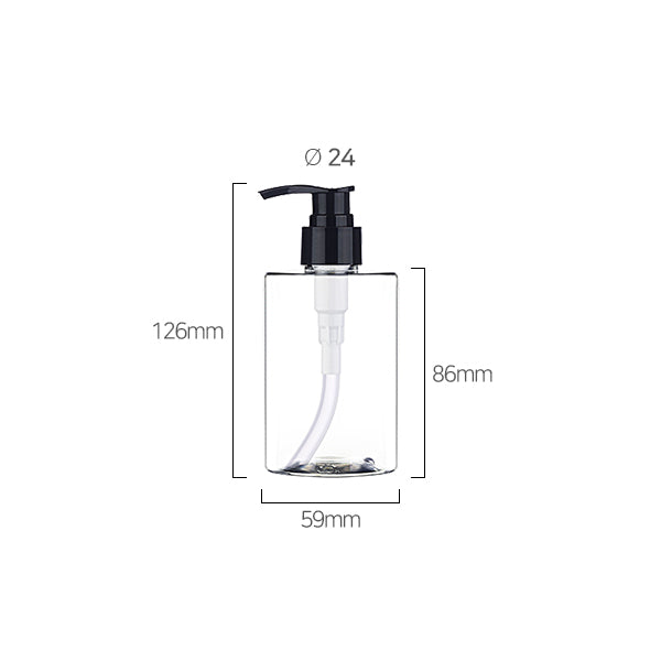 L) ポンプボトル(Bタイプ) CS200ml_PET