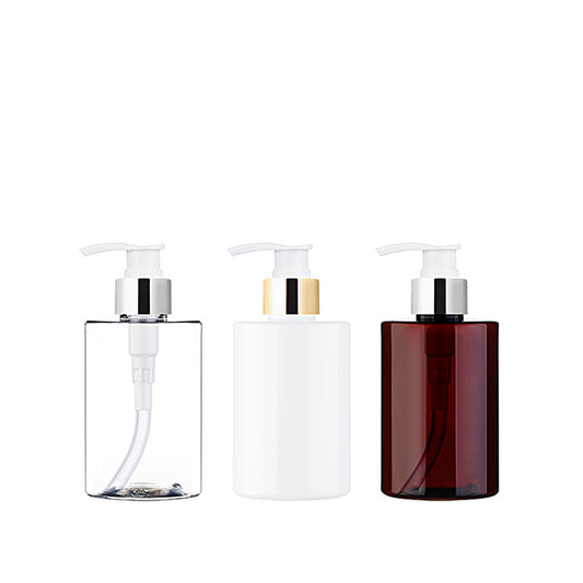 L) 金冠・銀冠ポンプボトル(Bタイプ) CS200ml_PET - YOKIプラザ - 化粧品容器