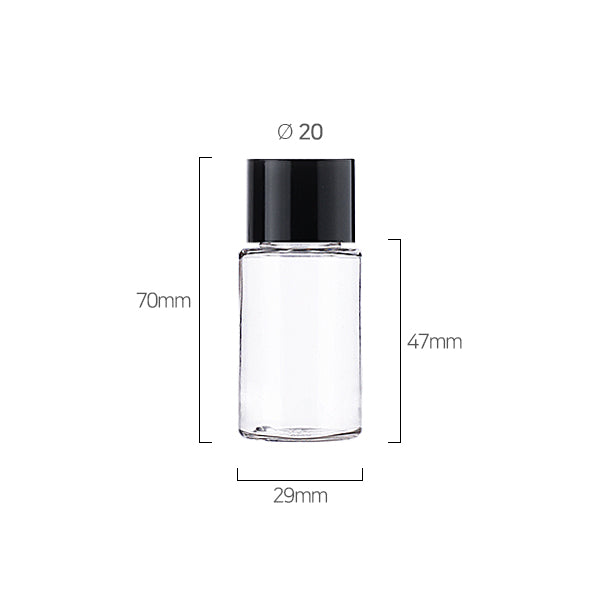 L) 中栓付スクリューキャップ(肉厚キャップ) C20ml_PET