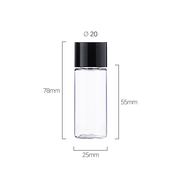 L) 中栓付スクリューキャップ(肉厚キャップ) CL20ml_PET