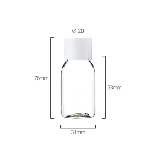 L) 中栓付スクリューキャップ(肉厚キャップ) CDL30ml_PET