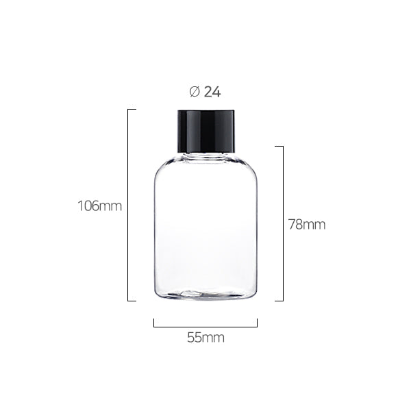 L) 中栓付スクリューキャップ(肉厚キャップ) CY150ml_PET