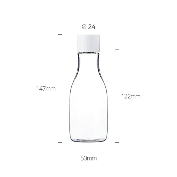 L) 中栓付スクリューキャップ(肉厚キャップ) CRS150ml_PET