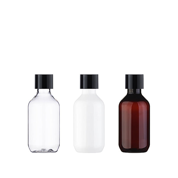 L) 中栓付スクリューキャップ(肉厚キャップ) CAS150ml_PET