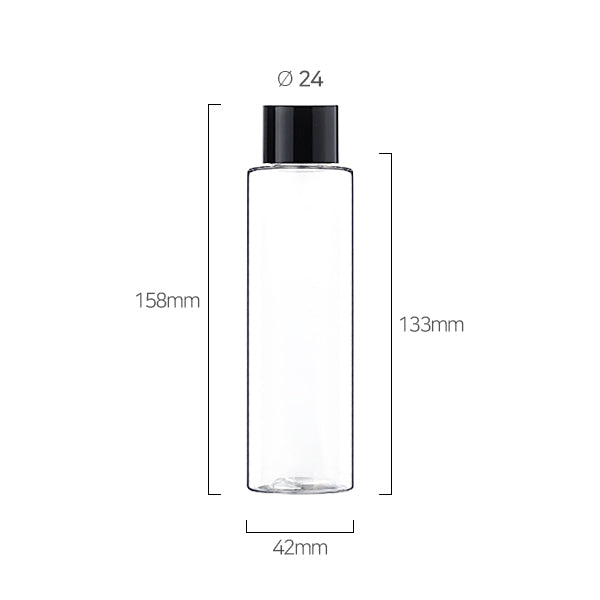 L) 中栓付スクリューキャップ(肉厚キャップ) C150ml_PET