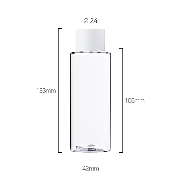 L) 中栓付スクリューキャップ(肉厚キャップ) C120ml_PET