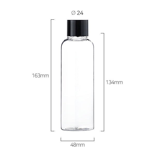 L) 中栓付スクリューキャップ(肉厚キャップ) CRL200ml_PET