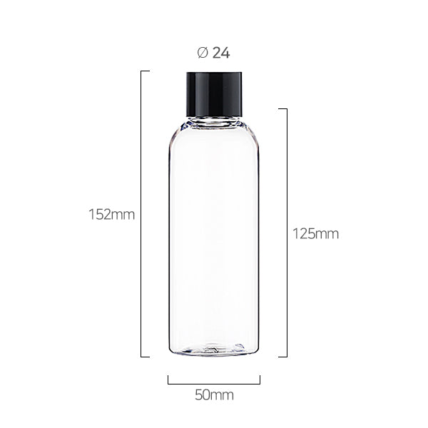 L) 中栓付スクリューキャップ(肉厚キャップ) CRN200ml_PET