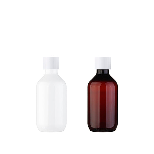 L) 中栓付スクリューキャップ(肉厚キャップ) CAS200ml_PET