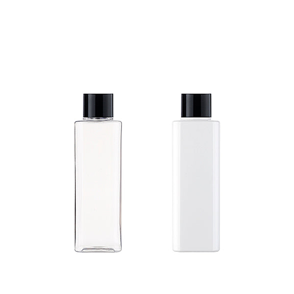 L) 中栓付スクリューキャップ(角型×肉厚キャップ) S200ml_PET