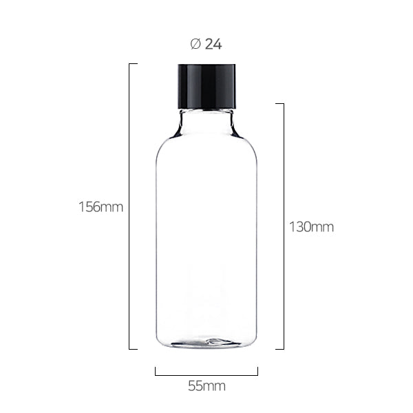 L) 中栓付スクリューキャップ(肉厚キャップ) CW250ml_PET