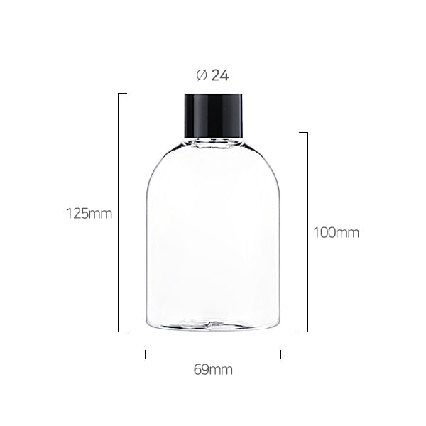 L) 中栓付スクリューキャップ(肉厚キャップ) CC300ml_PET