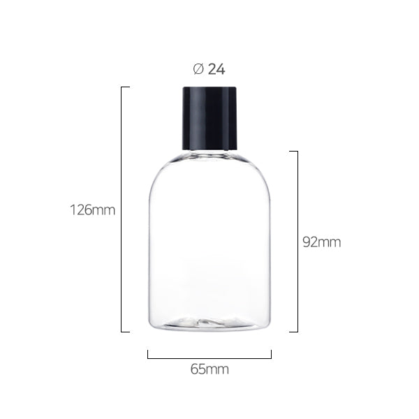 L) 中栓付スクリューロングキャップボトル CC250ml_PET