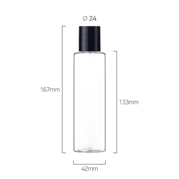 L) 中栓付スクリューロングキャップボトル C150ml_PET