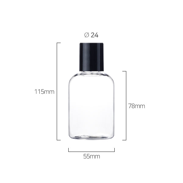 L) 中栓付スクリューロングキャップボトル CY150ml_PET