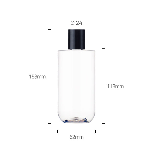 L) 中栓付スクリューロングキャップボトル CU300ml_PET