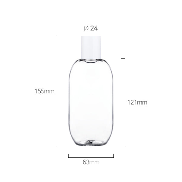 L) 中栓付スクリューロングキャップボトル RR300ml_PET