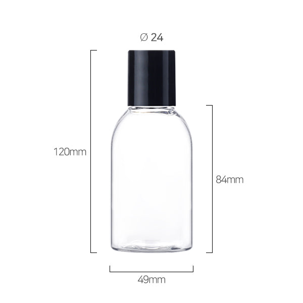 L) 中栓付スクリューロングキャップボトル CC120ml_PET