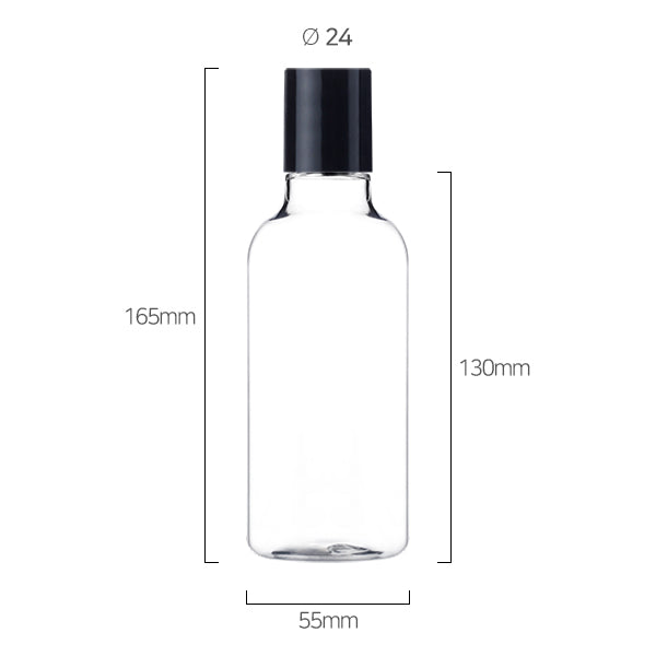 L) 中栓付スクリューロングキャップボトル CW250ml_PET