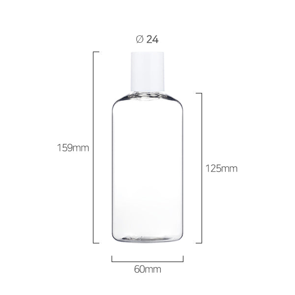 L) 中栓付スクリューロングキャップボトル CR300ml_PET