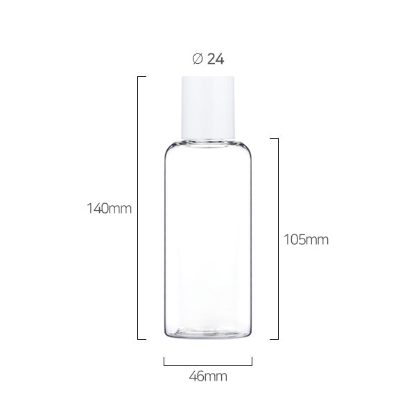 L) 中栓付スクリューロングキャップボトル CR150ml_PET