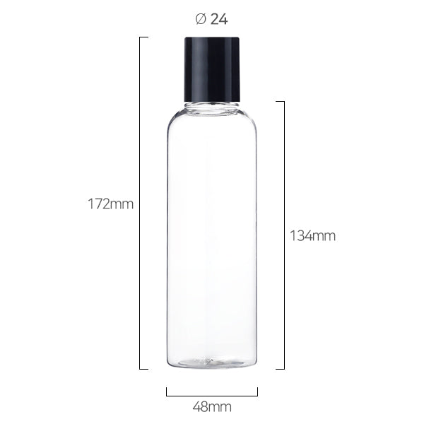 L) 中栓付スクリューロングキャップボトル CRL200ml_PET