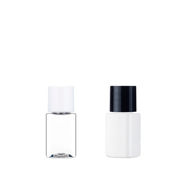 L) 中栓付スクリューロングキャップボトル(角型) S30ml_PET
